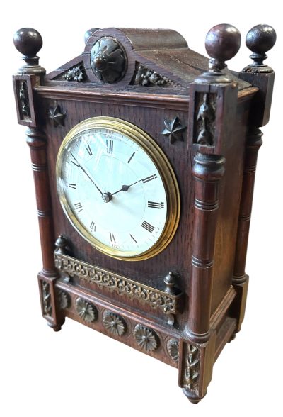 Wonderful Arts & Crafts Style Mantel Clock – ca1900 - Image 3