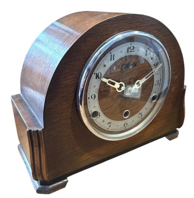 Retro Art Deco Westminster chime Bentima Mantel Clock – ca1930 - Image 5