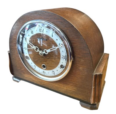 Retro Art Deco Westminster chime Bentima Mantel Clock – ca1930 - Image 2