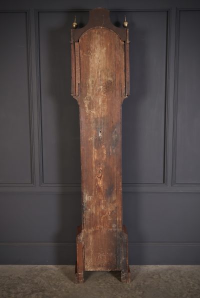 Queen Anne Walnut 8 Day Grandfather Clock - Image 10