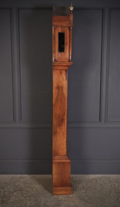 Queen Anne Walnut 8 Day Grandfather Clock - Image 11