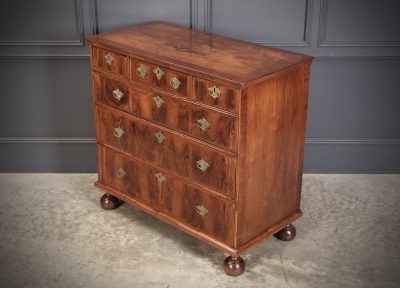 Queen Anne Walnut Chest of Drawers - Image 5