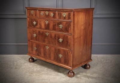 Queen Anne Walnut Chest of Drawers - Image 6