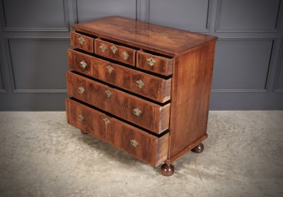 Queen Anne Walnut Chest of Drawers - Image 7