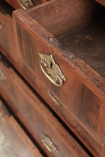 Queen Anne Walnut Chest of Drawers - Image 10