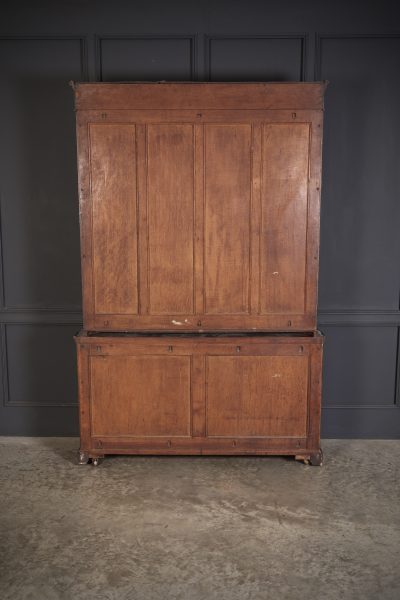 Rare Antique Mahogany Glazed Display Cabinet - Image 15