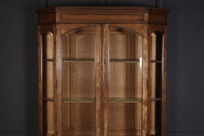 Rare Antique Mahogany Glazed Display Cabinet - Image 5