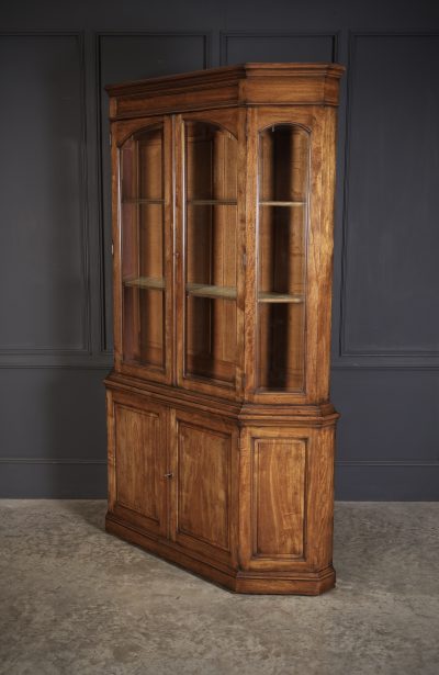 Rare Antique Mahogany Glazed Display Cabinet - Image 9