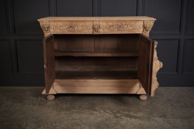 Victorian Carved Oak Sideboard - Image 4