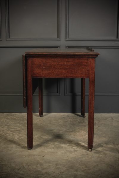 Untouched Georgian Mahogany Architects Table - Image 4