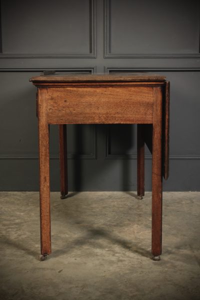 Untouched Georgian Mahogany Architects Table - Image 10