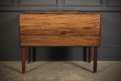 Untouched Georgian Mahogany Architects Table - Image 11