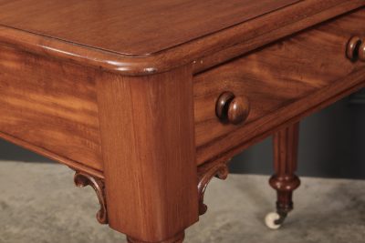 Victorian Mahogany Side Table - Image 12